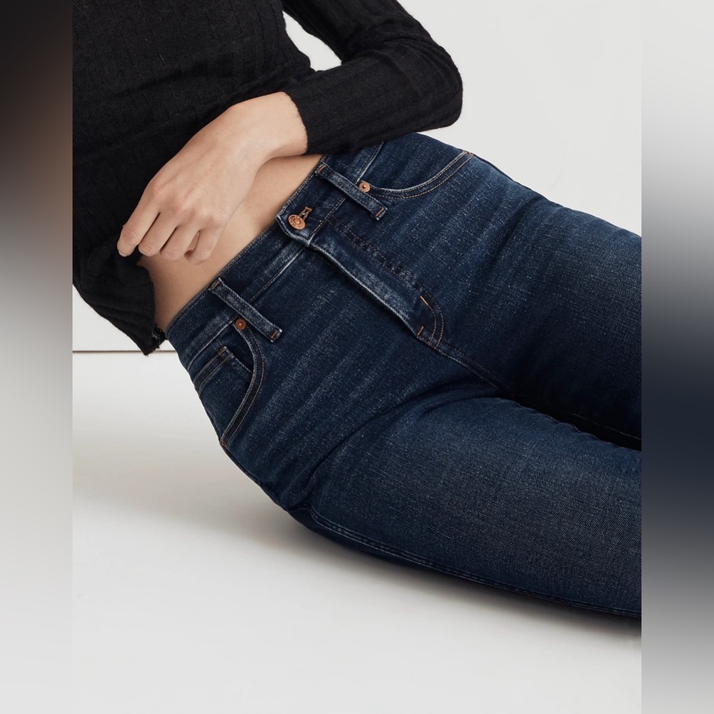 Madewell 10” high rise skinny jeans